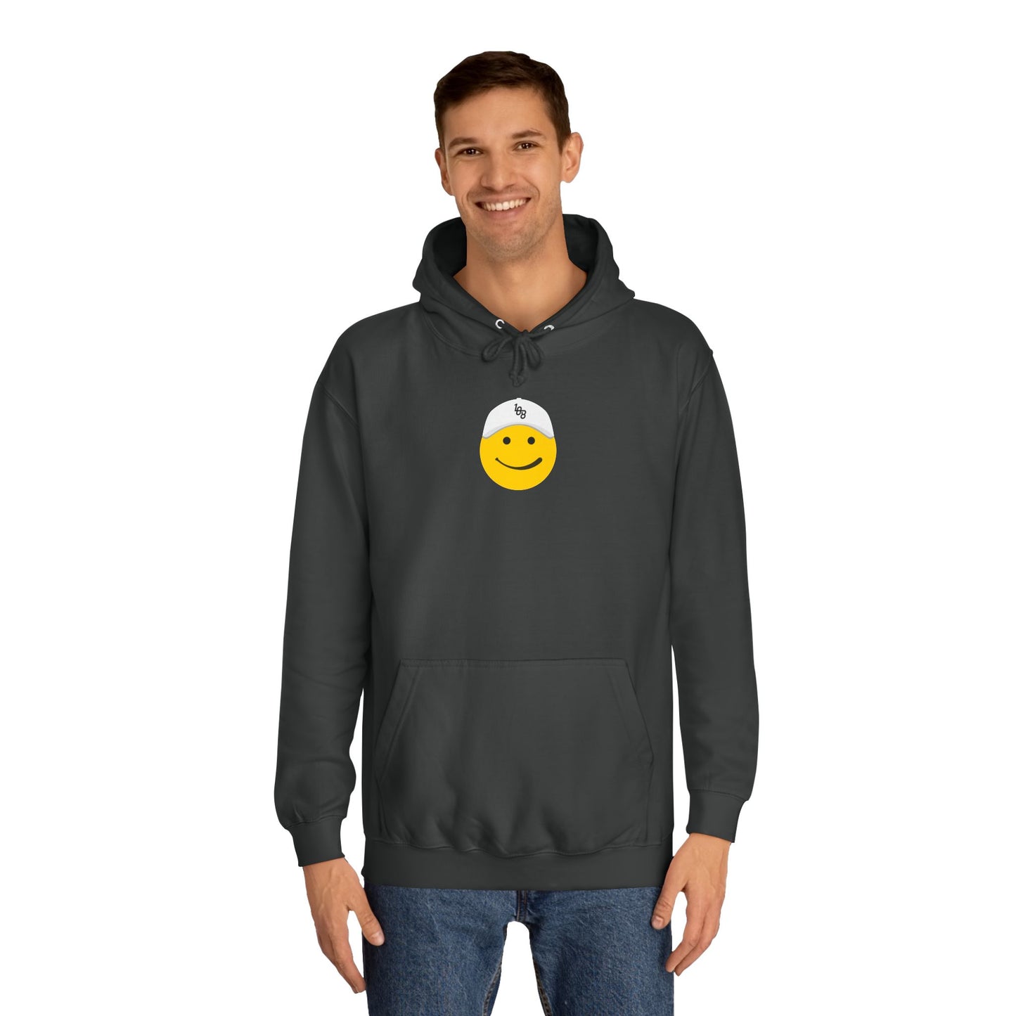 Smiley Slugger - Unisex College Hoodie