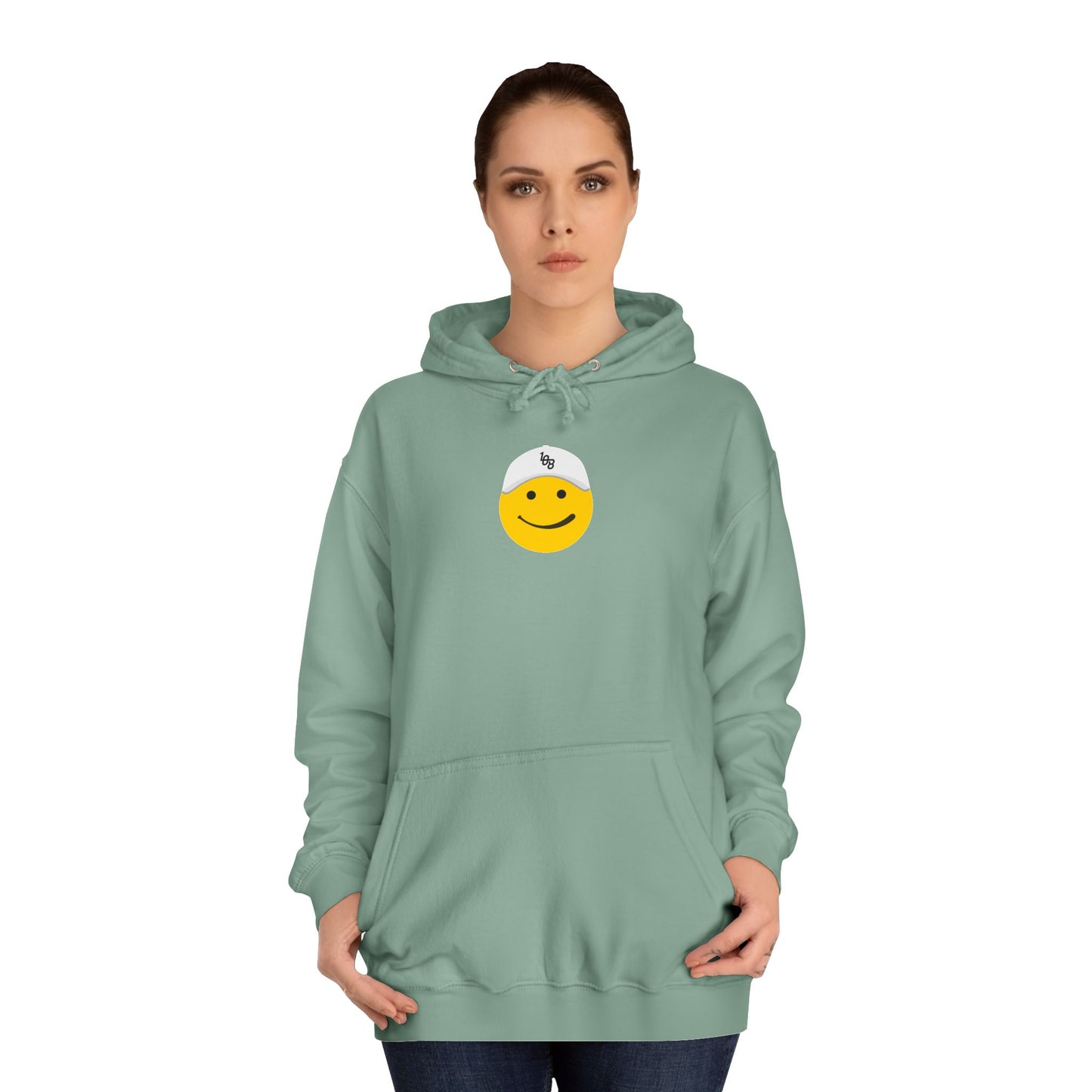 Smiley Slugger - Unisex College Hoodie