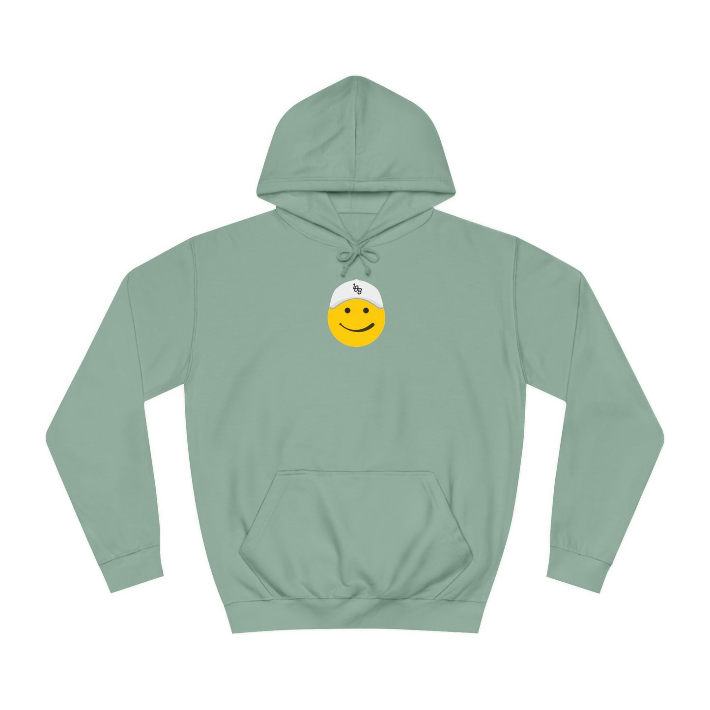 Smiley Slugger - Unisex College Hoodie