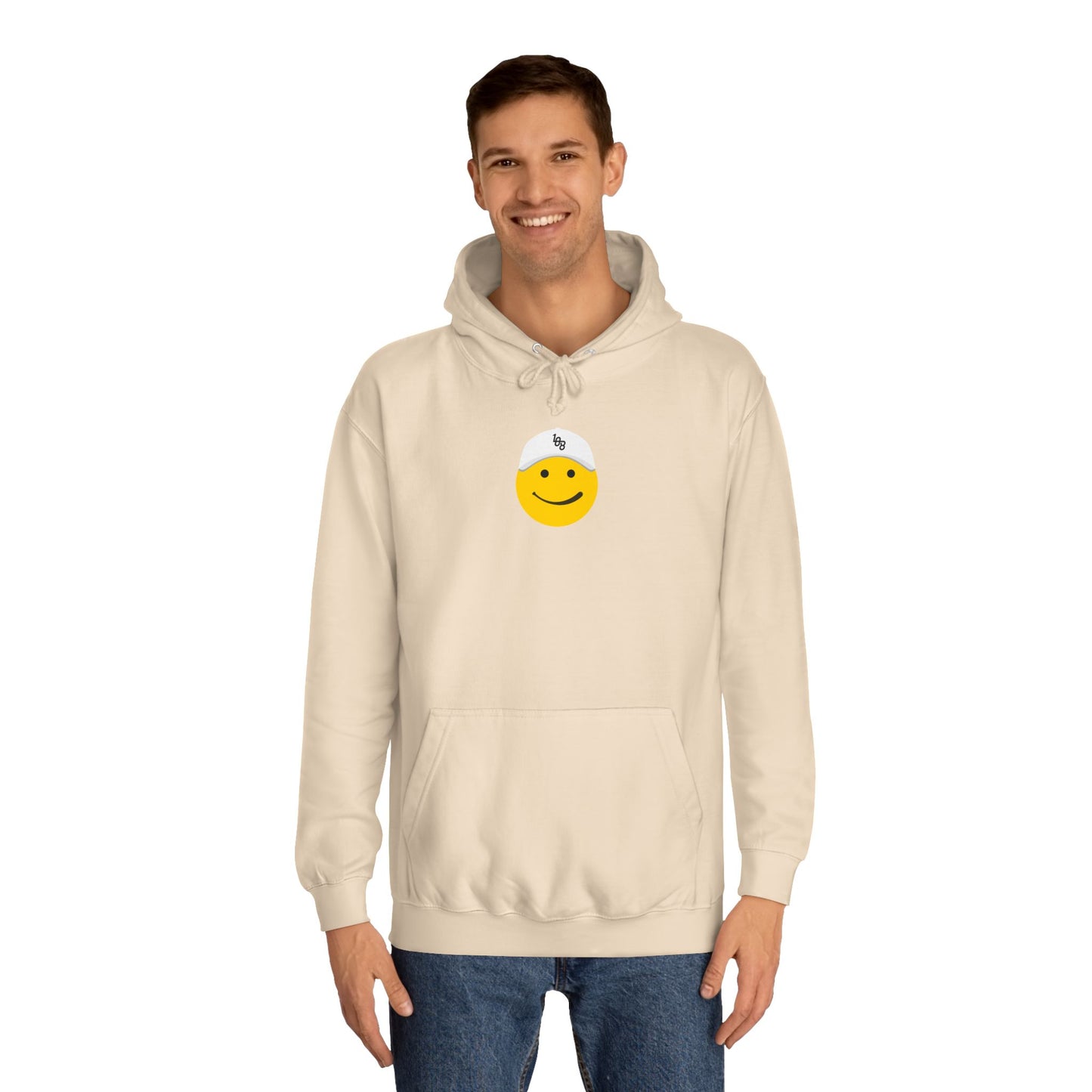 Smiley Slugger - Unisex College Hoodie