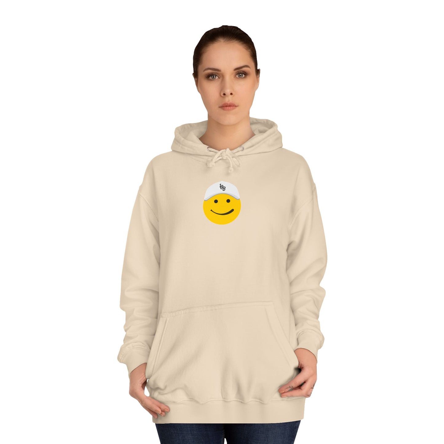 Smiley Slugger - Unisex College Hoodie