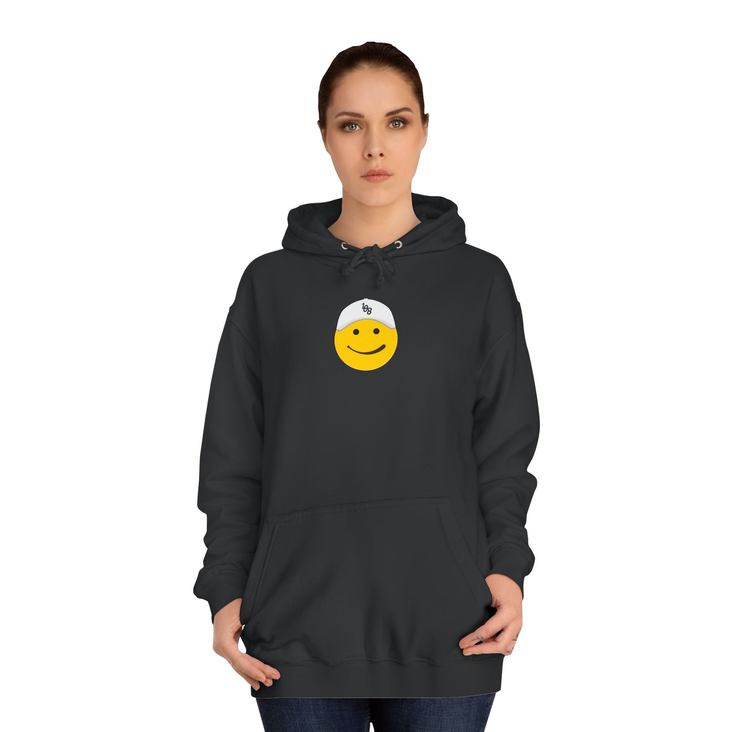 Smiley Slugger - Unisex College Hoodie