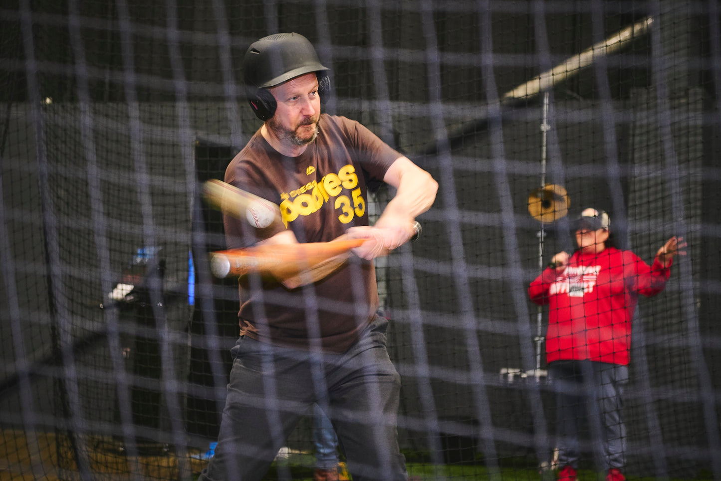 Free Adult Batting Cage fun at The 108
