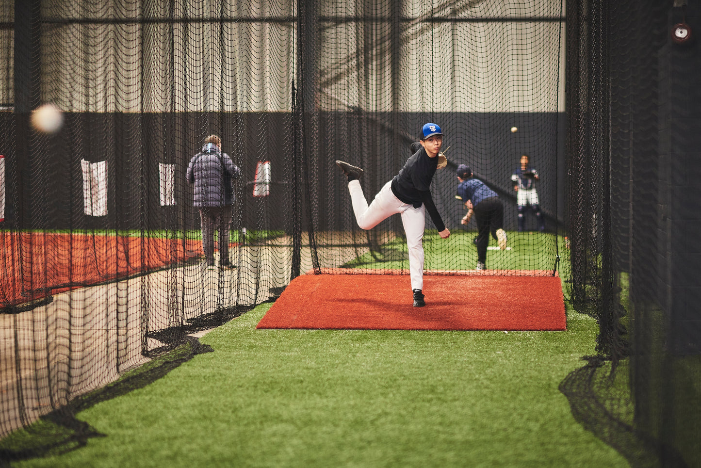 Bullpen - Pitching & Catching Area