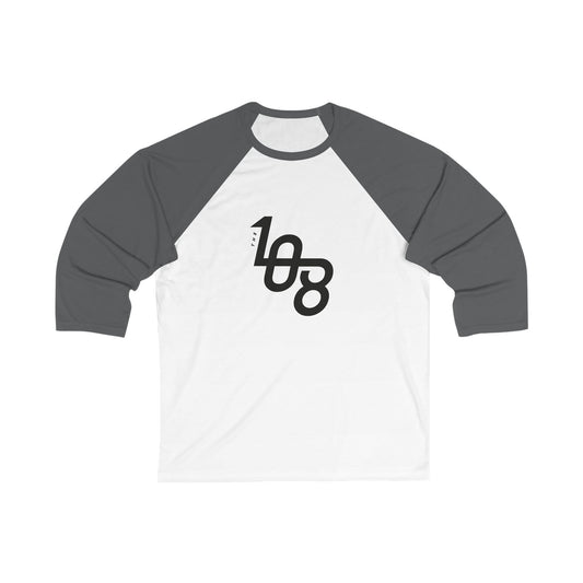 The 108 Unisex 3/4 Sleeve Baseball Tee