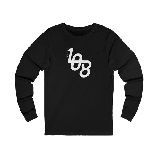 The 108 Number Logo Unisex Long Sleeve Tee