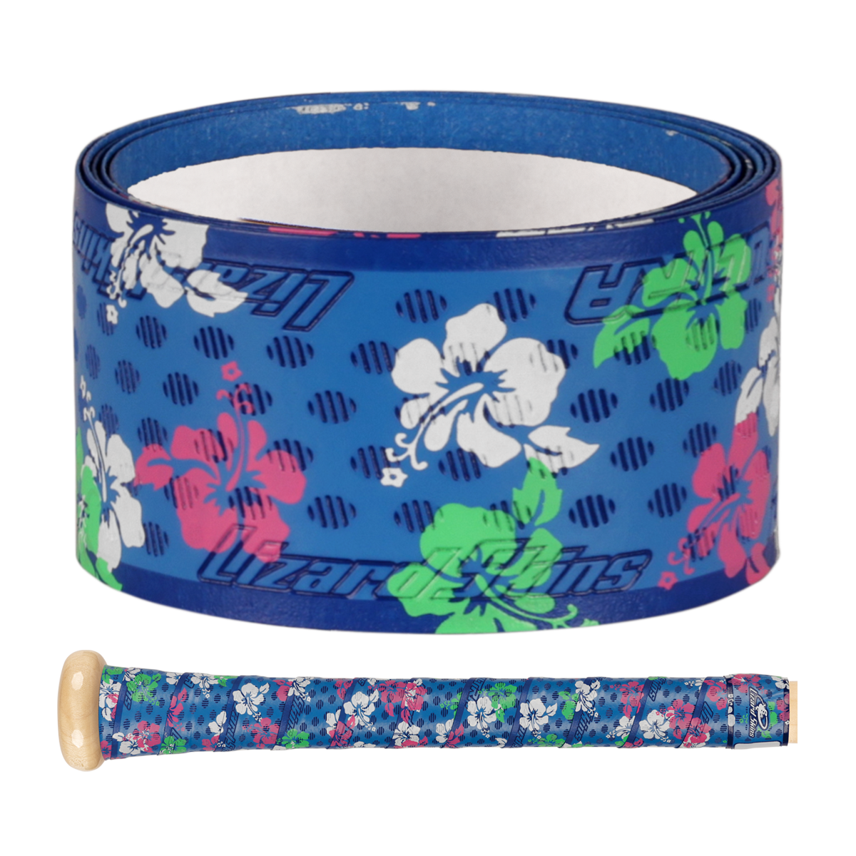 Lizard Skins .50 DSP ULTRA SOLID GRIP - Blue Floral