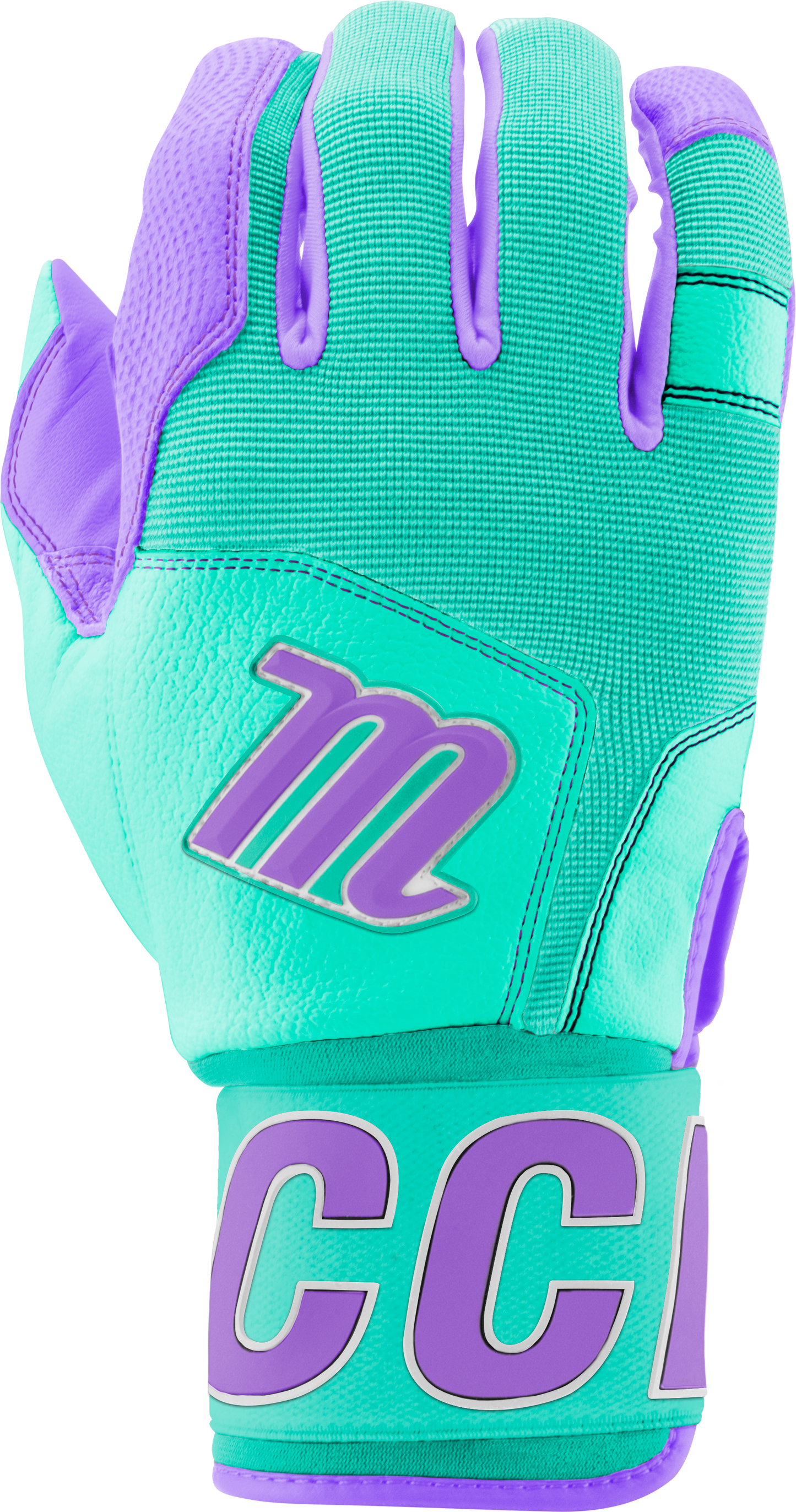 BLACKSMITH BATTING GLOVES V2 - Mint/Purple - view11