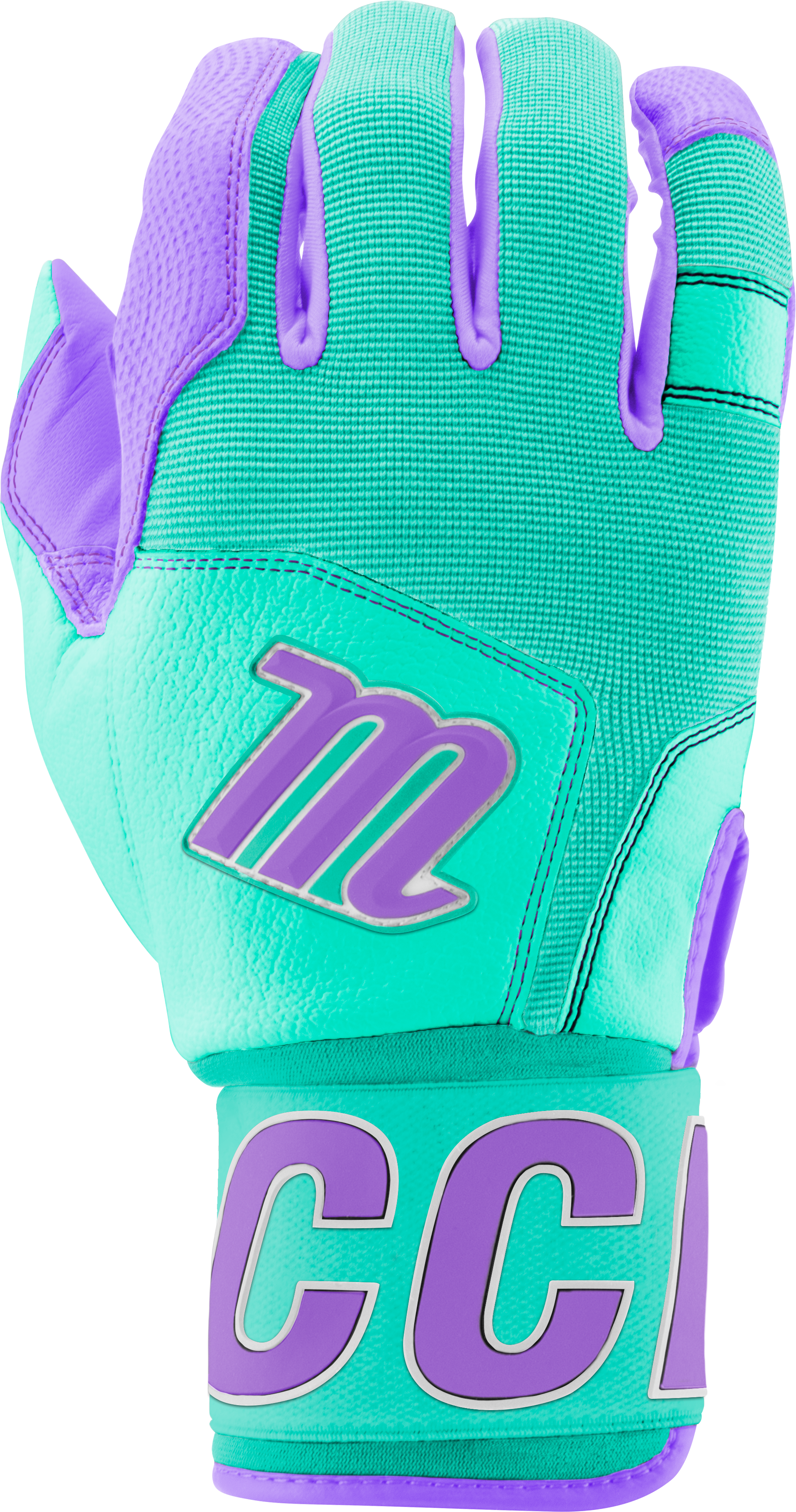 BLACKSMITH BATTING GLOVES V2 - Mint/Purple - view11