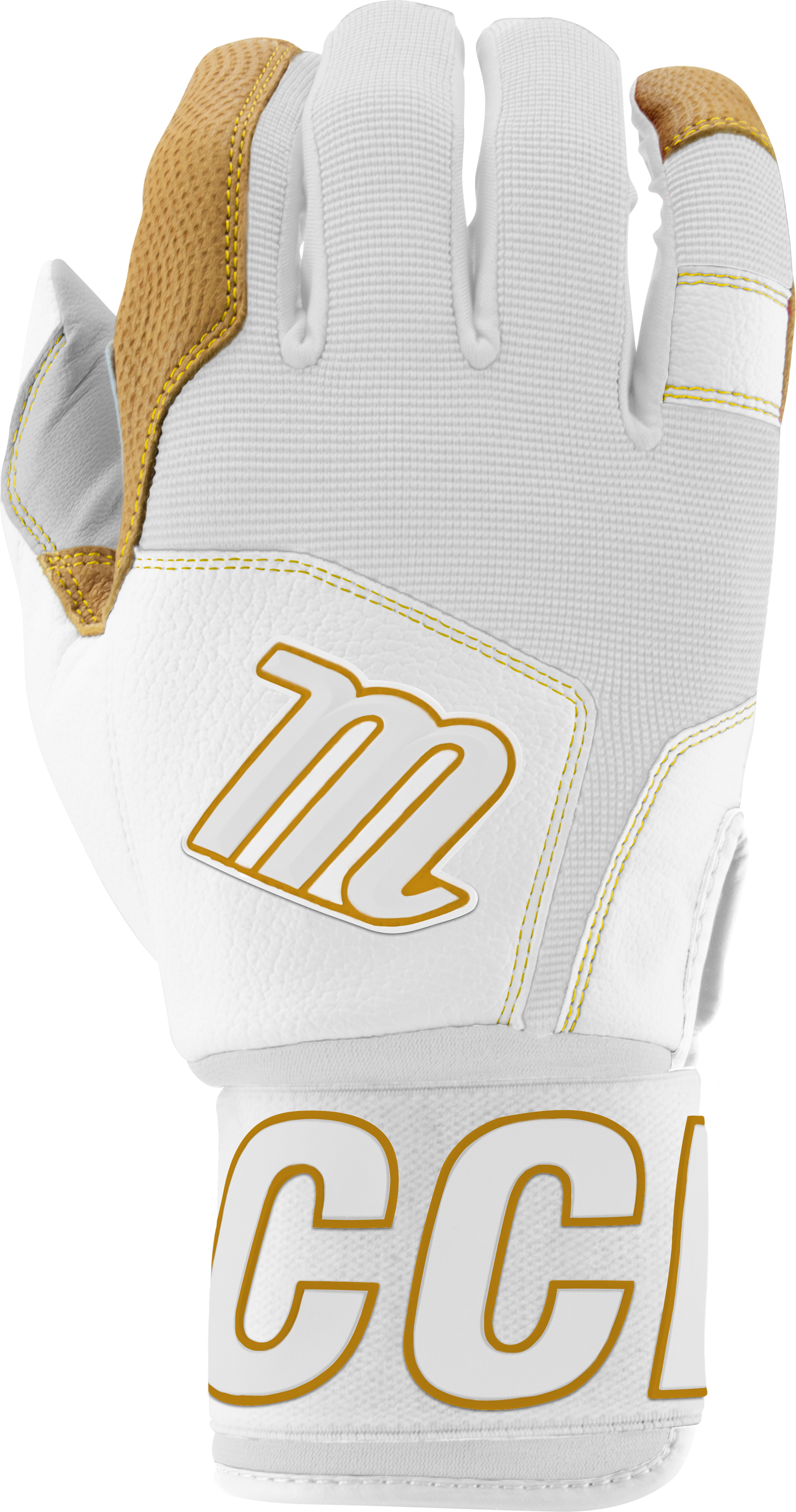 BLACKSMITH BATTING GLOVES V2 - White/White - view19
