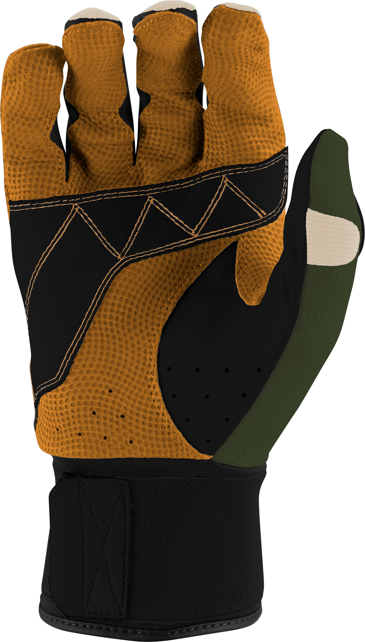 BLACKSMITH FULL WRAP BATTING GLOVES - front