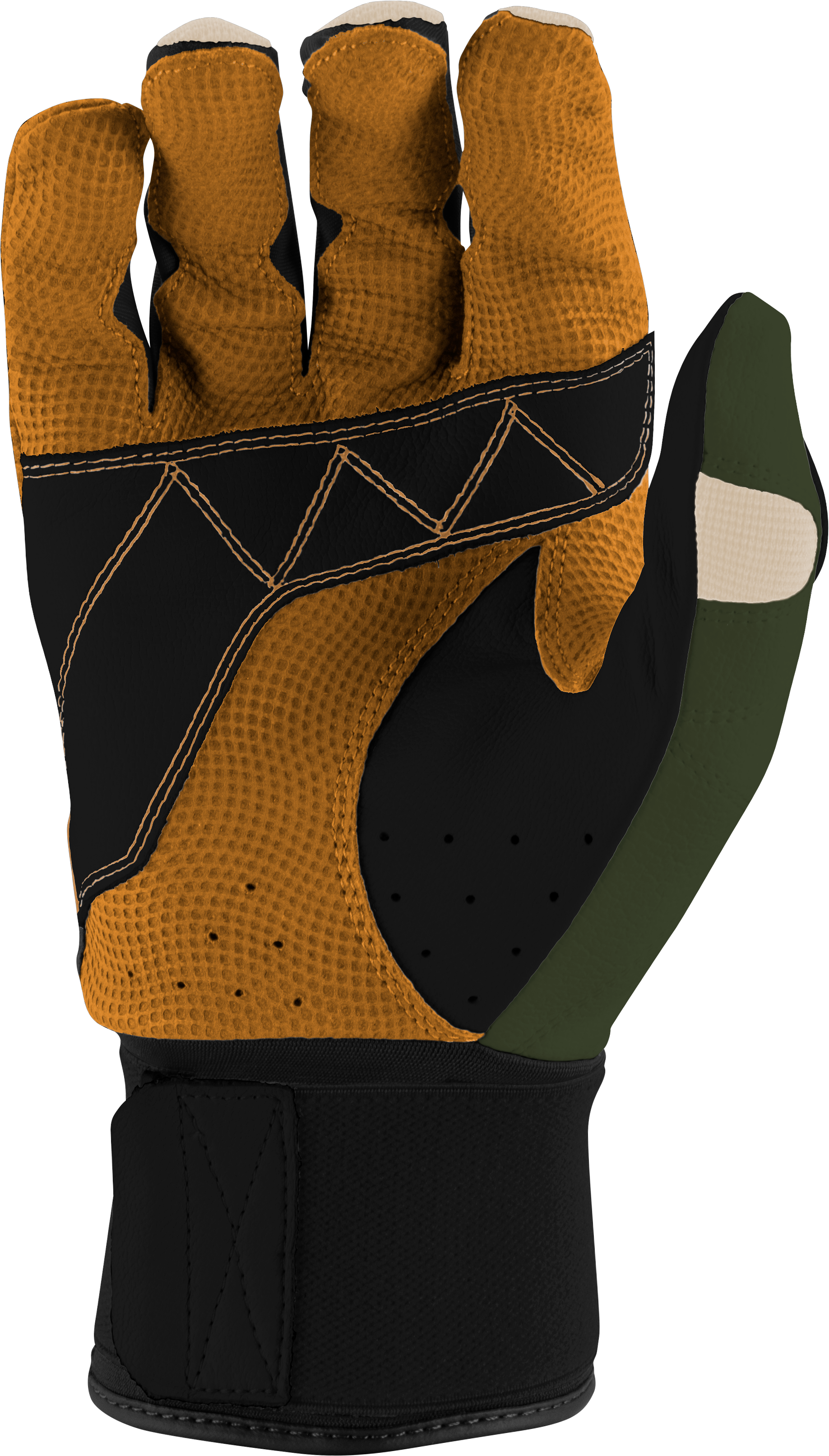 BLACKSMITH FULL WRAP BATTING GLOVES - front