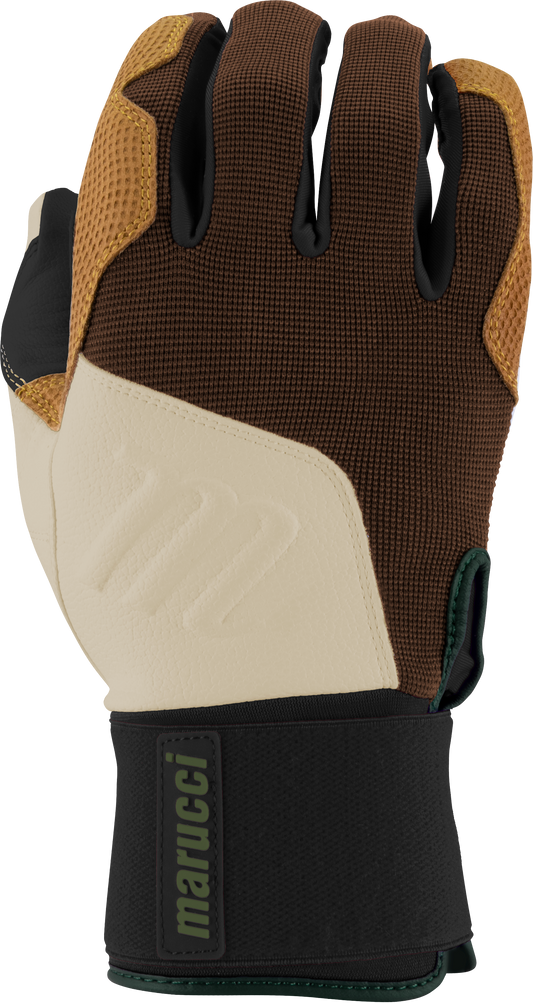 BLACKSMITH FULL WRAP BATTING GLOVES - Brown/Tan