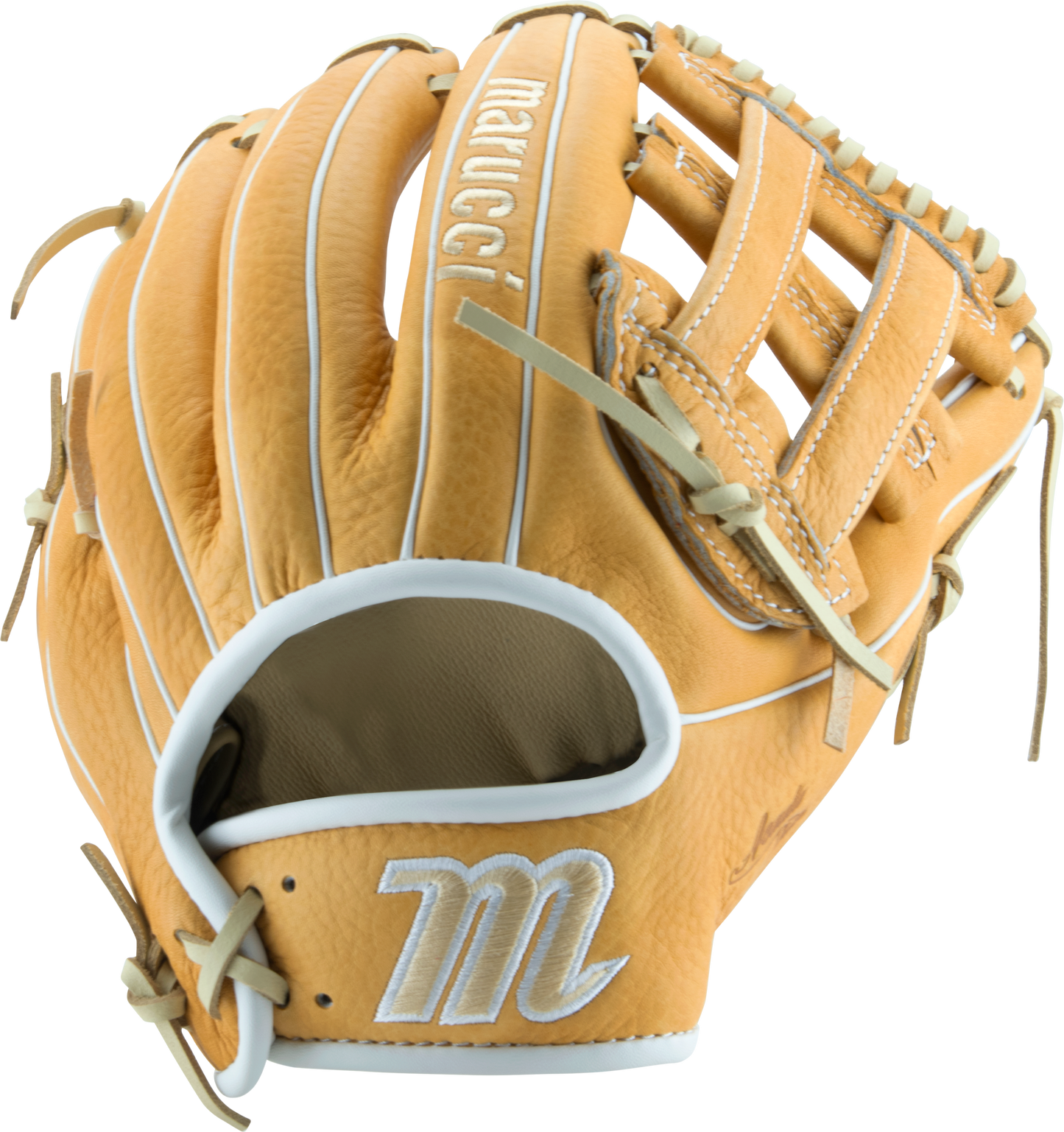Acadia M Type 45A3 12" H-Web - Maroon/Silver/Camel - detail