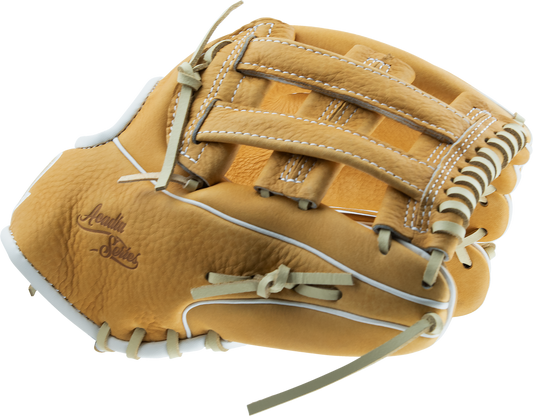 Acadia M Type 45A3 12" H-Web - Maroon/Silver/Camel