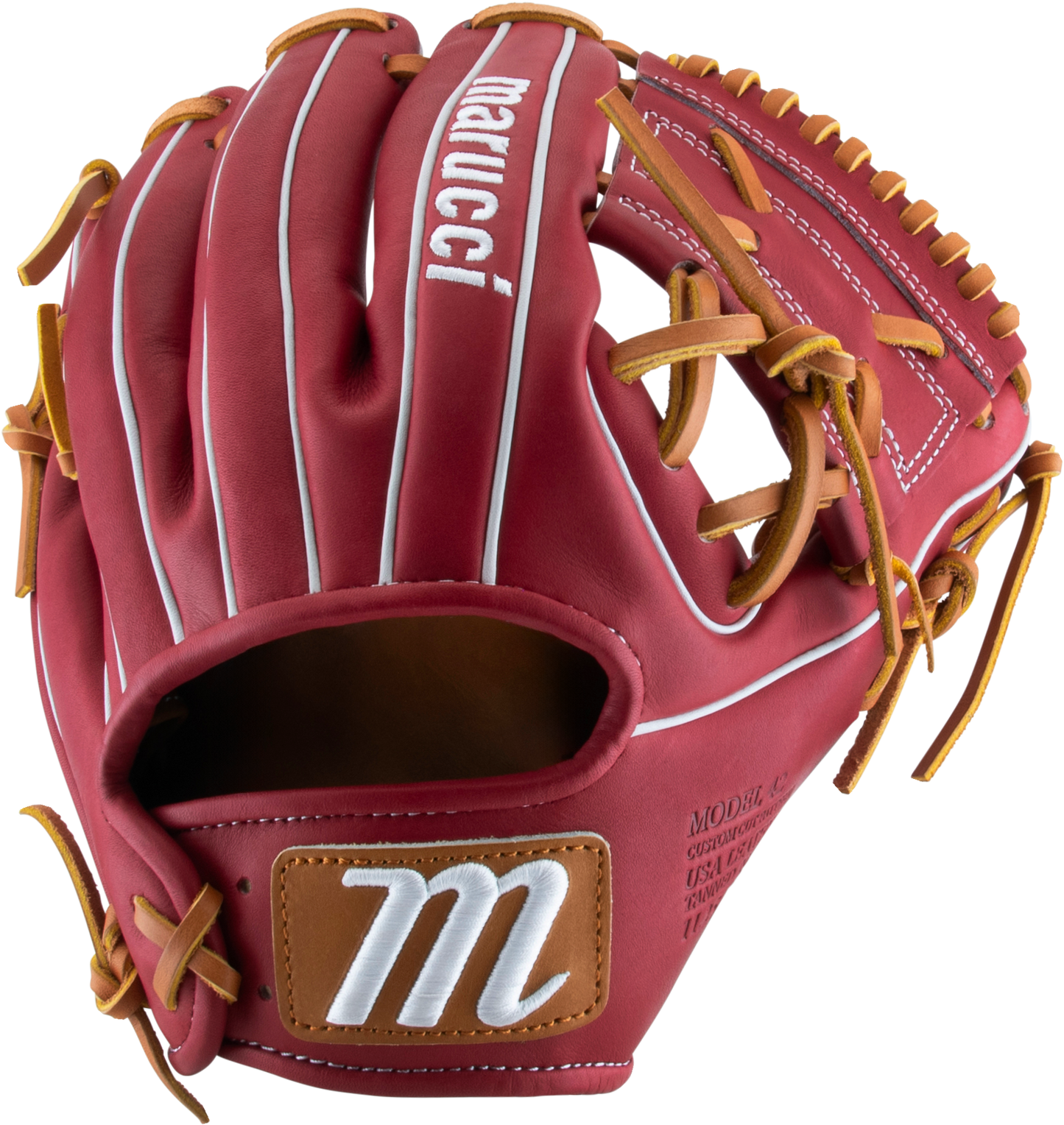Capitol M Type 42A1 11.25" Solid Web - Walnut/Tan - detail