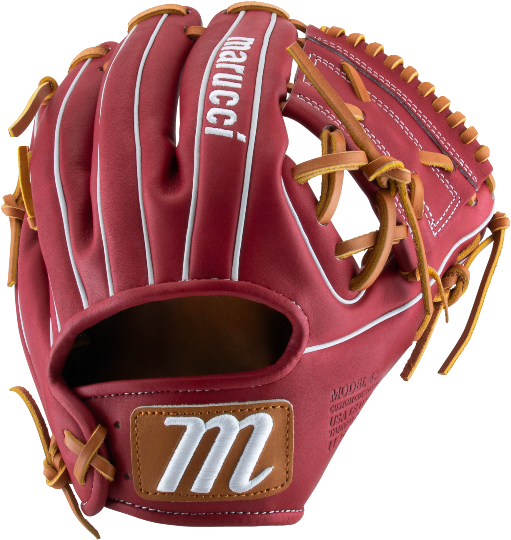 Capitol M Type 42A1 11.25" Solid Web - Walnut/Tan - detail