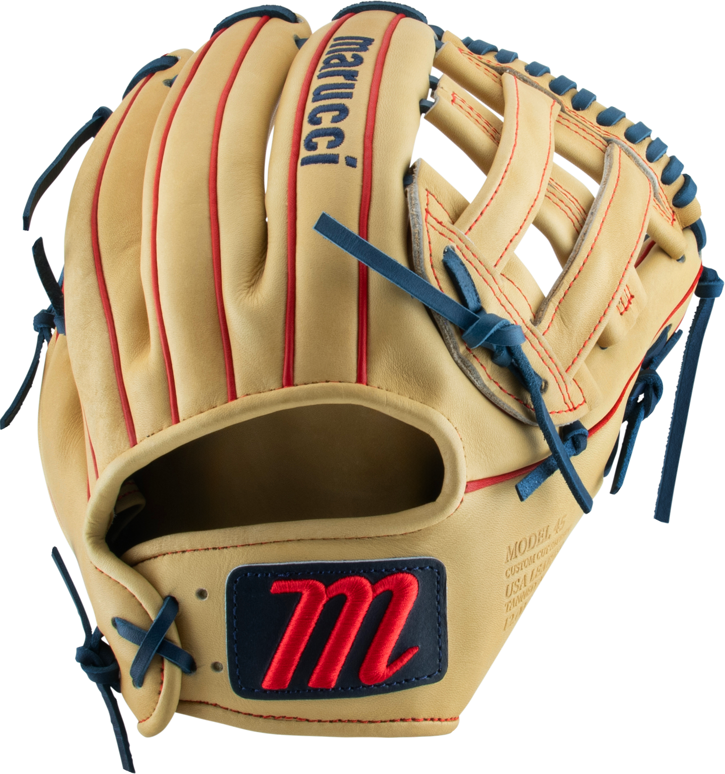Capitol M Type 45A3 12.00" H-Web - Smoke/Red - detail