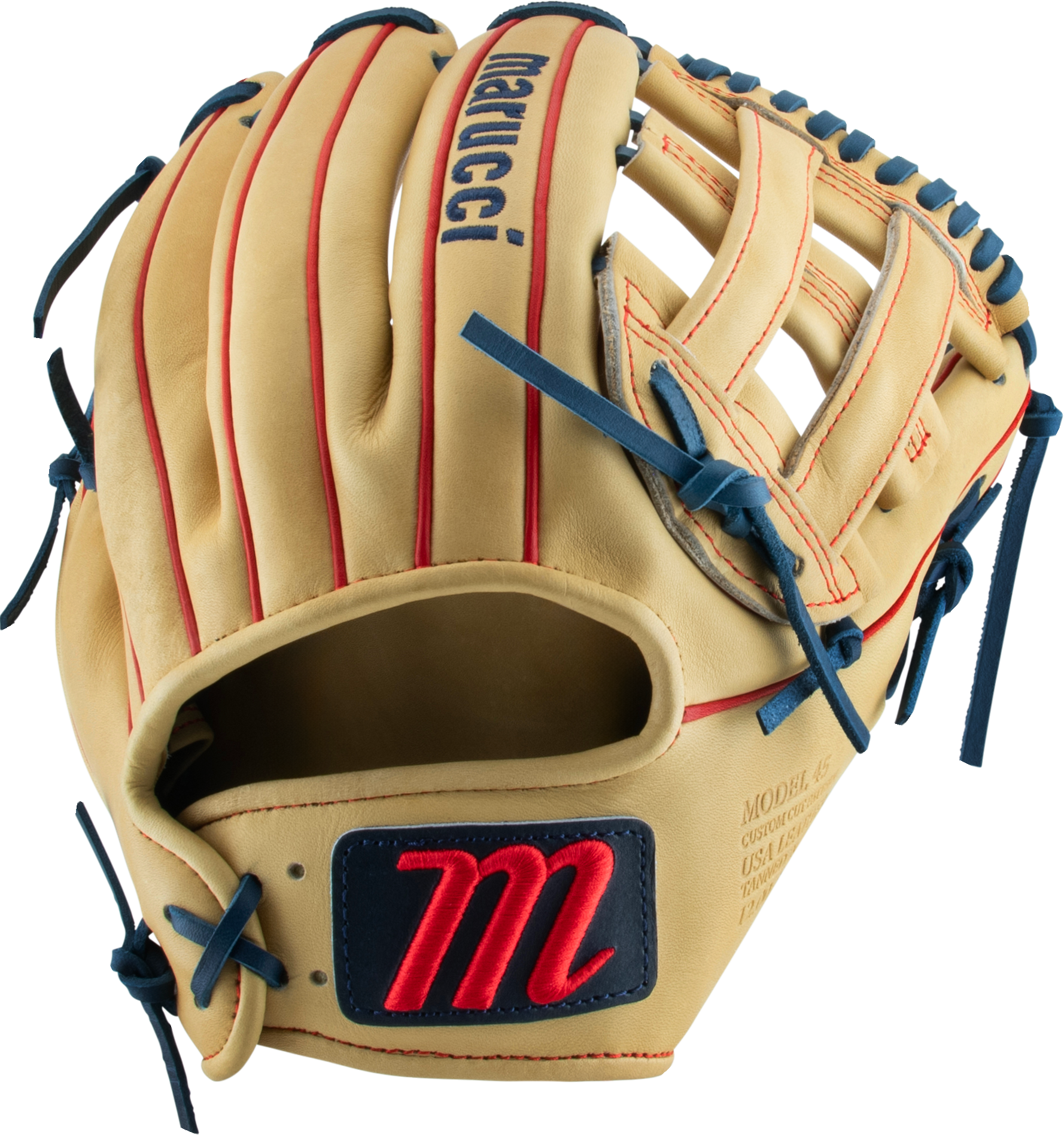 Capitol M Type 45A3 12.00" H-Web - Smoke/Red - detail
