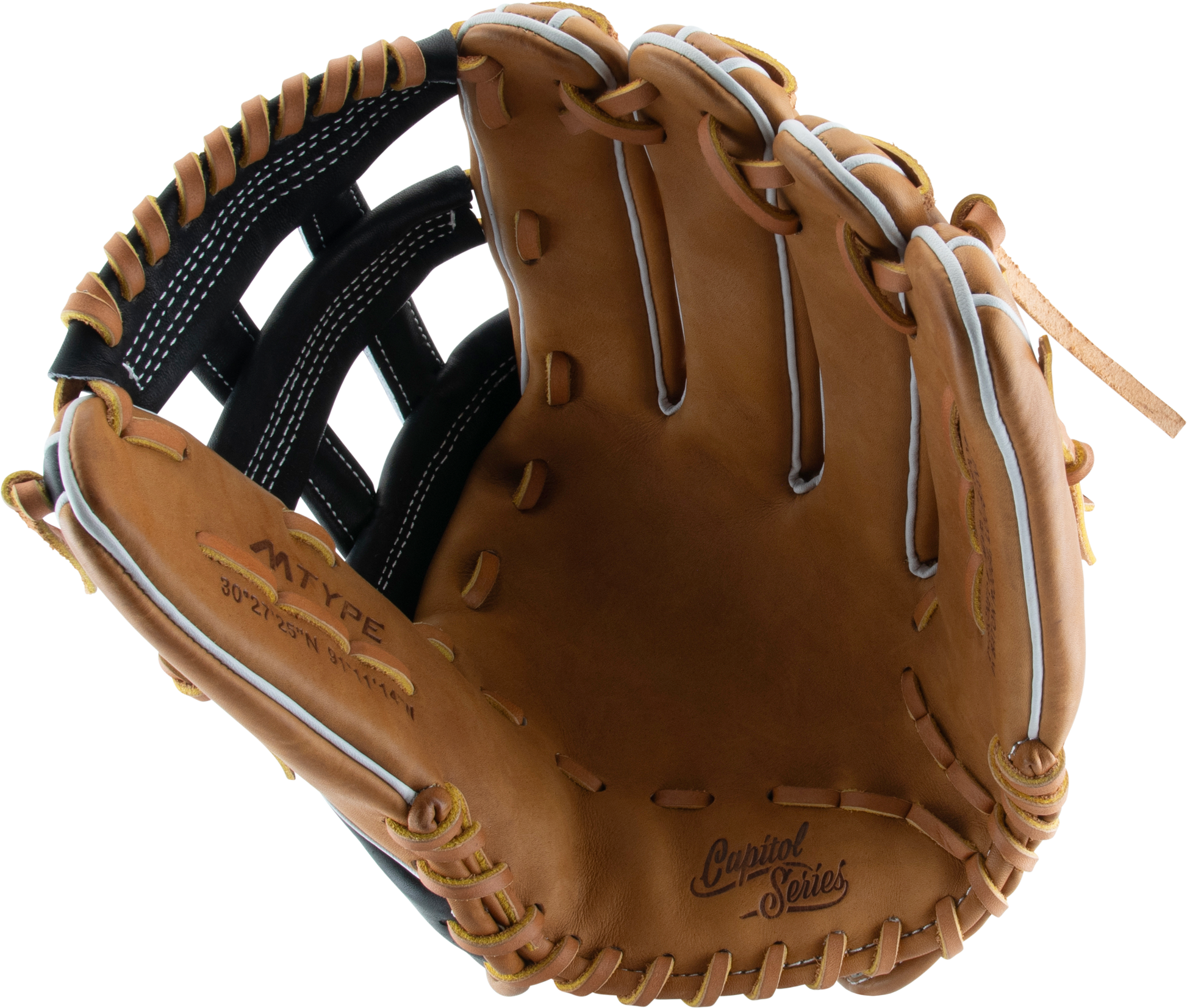 Capitol M Type 98R3 12.75" H-Web - Tan/Black - alt-c