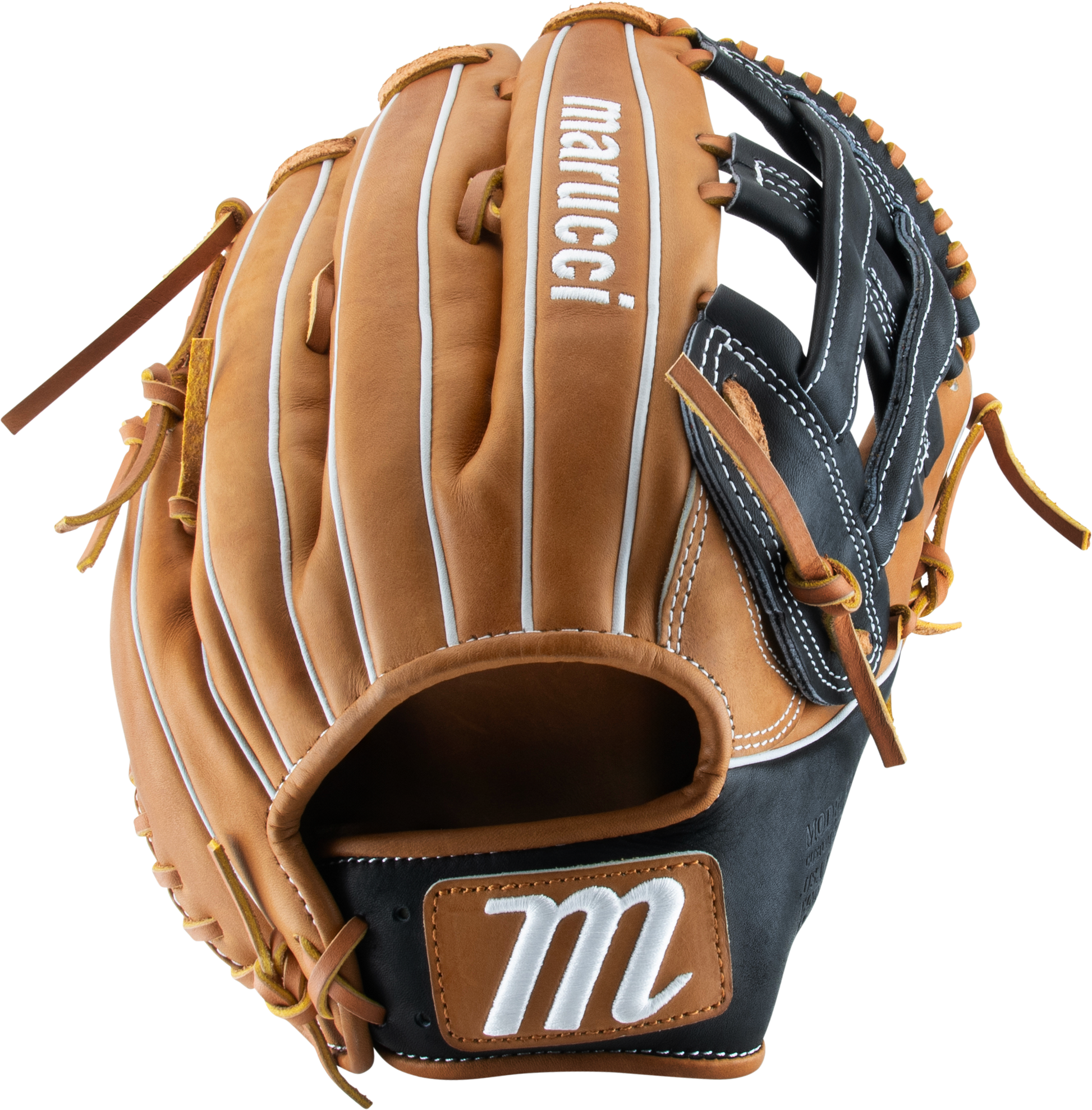 Capitol M Type 98R3 12.75" H-Web - Tan/Black - detail