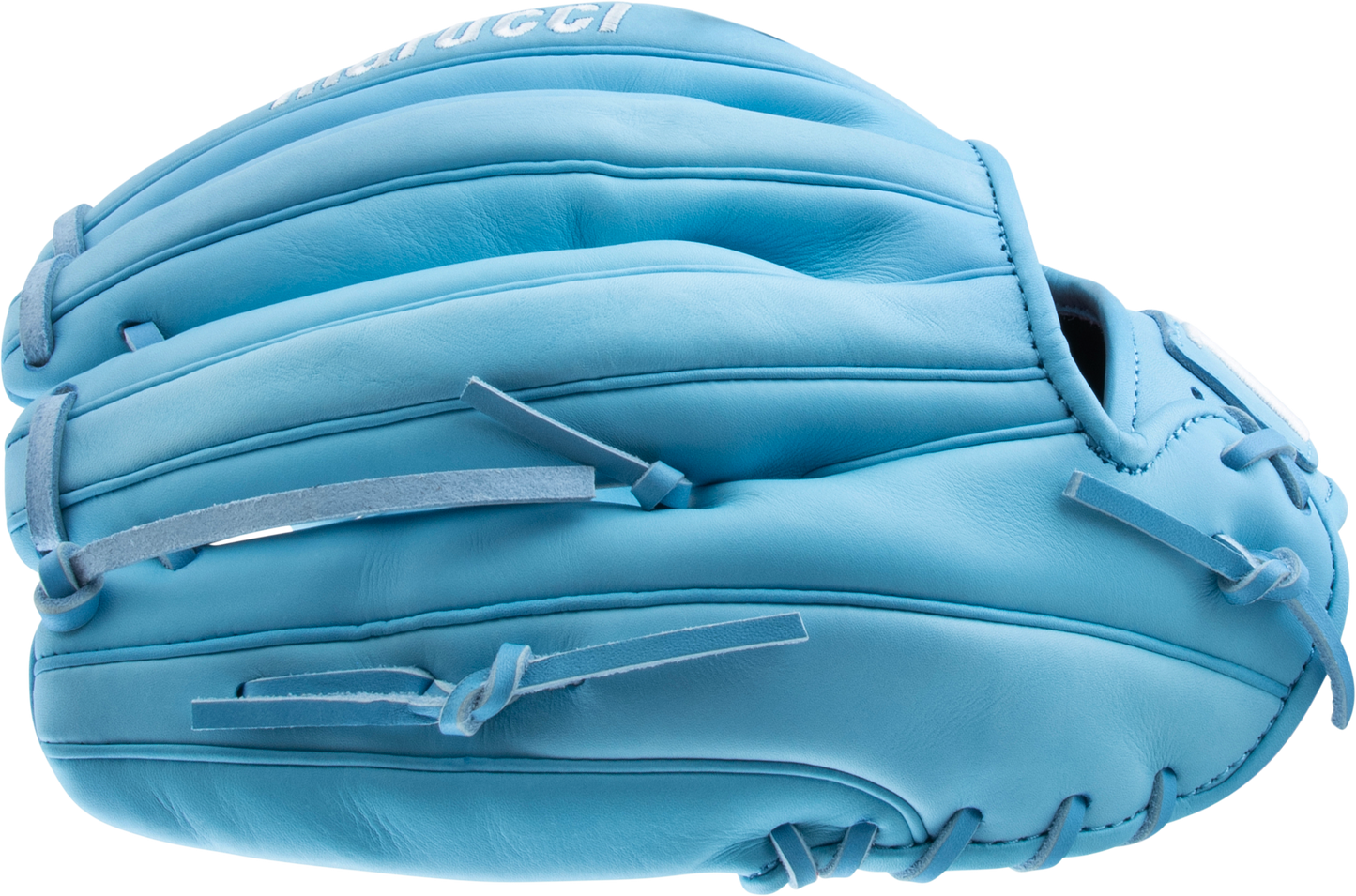 Capitol M Type KG34 12.25" Basket T-Web - Columbia Blue/Red - alt-b