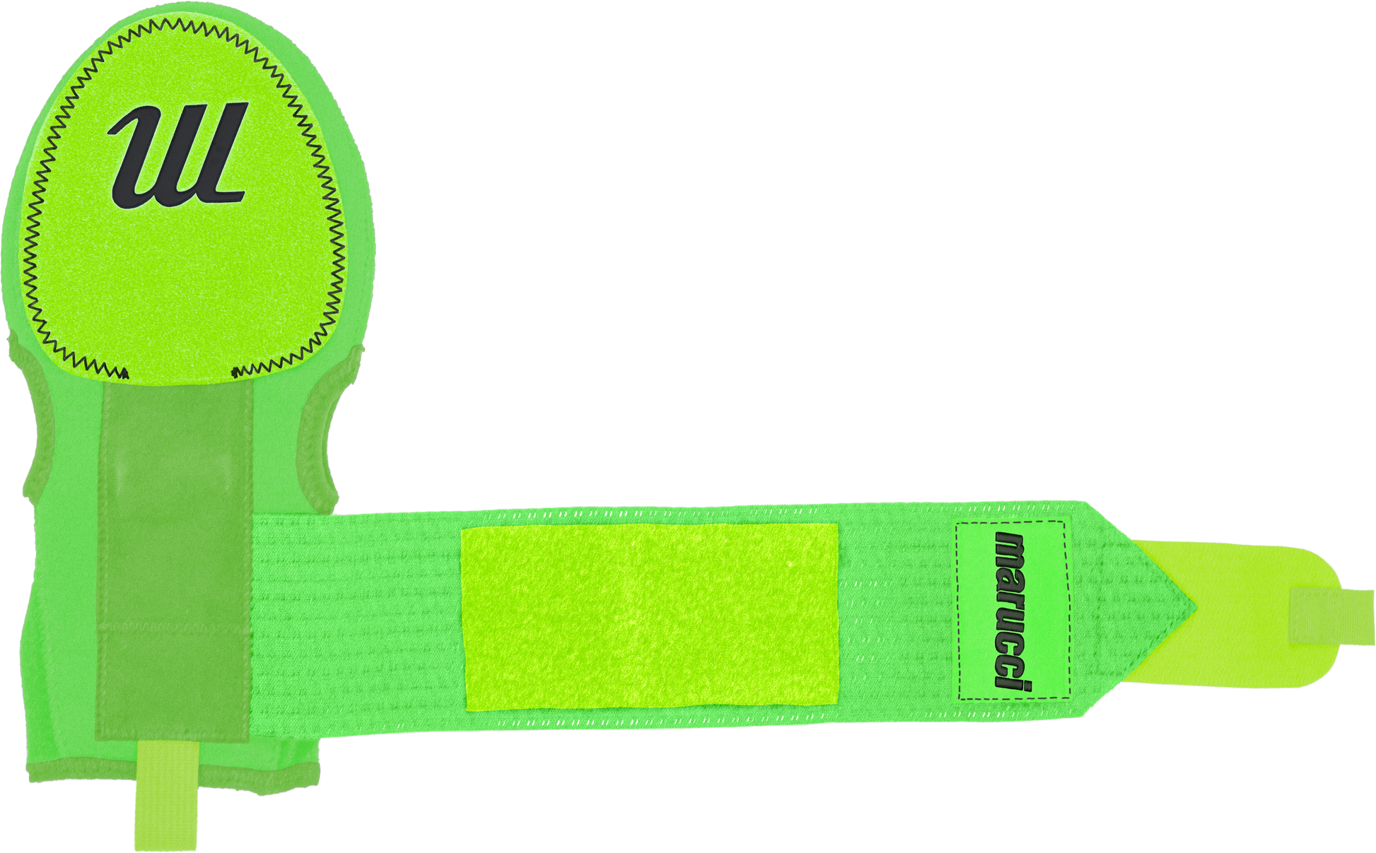 ADULT SLIDING MITT - Black/Neon Green - alt-b