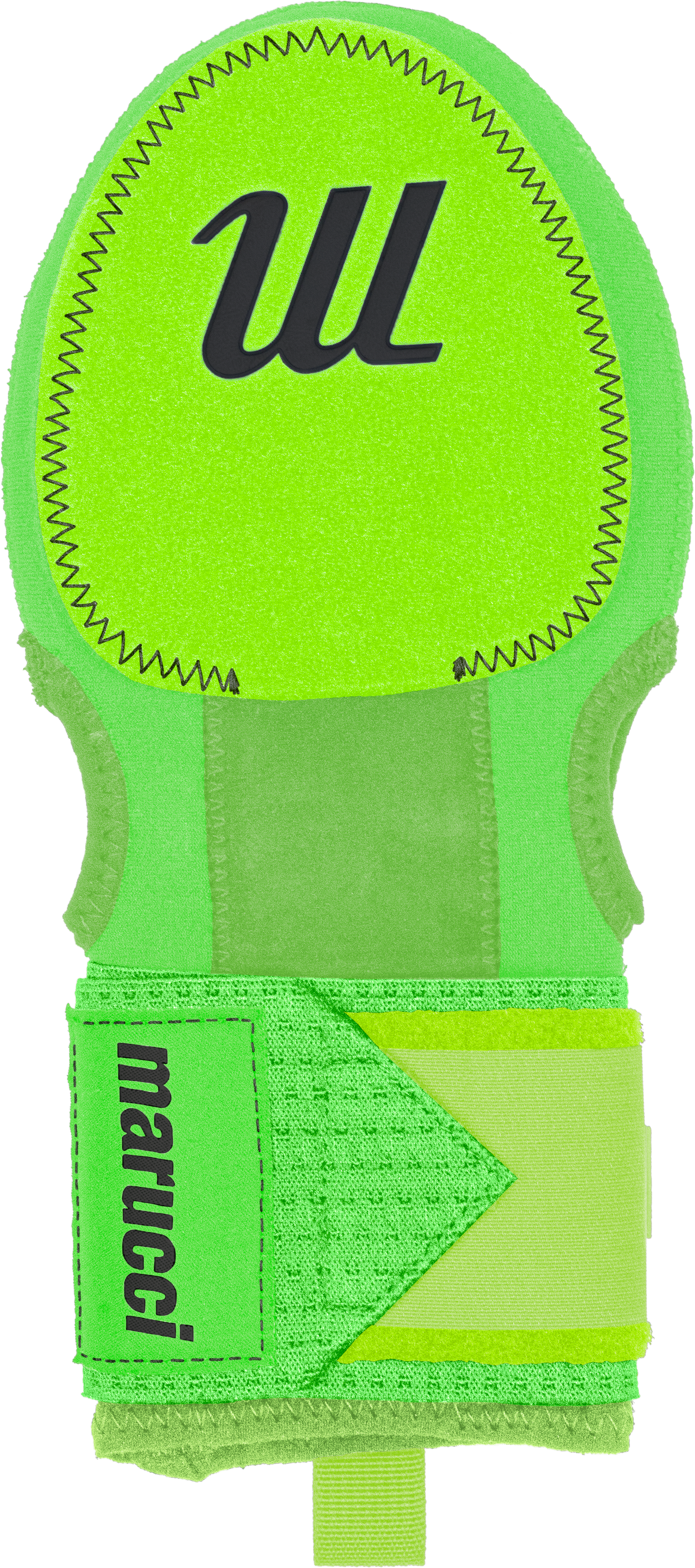 ADULT SLIDING MITT - Black/Neon Green - view02