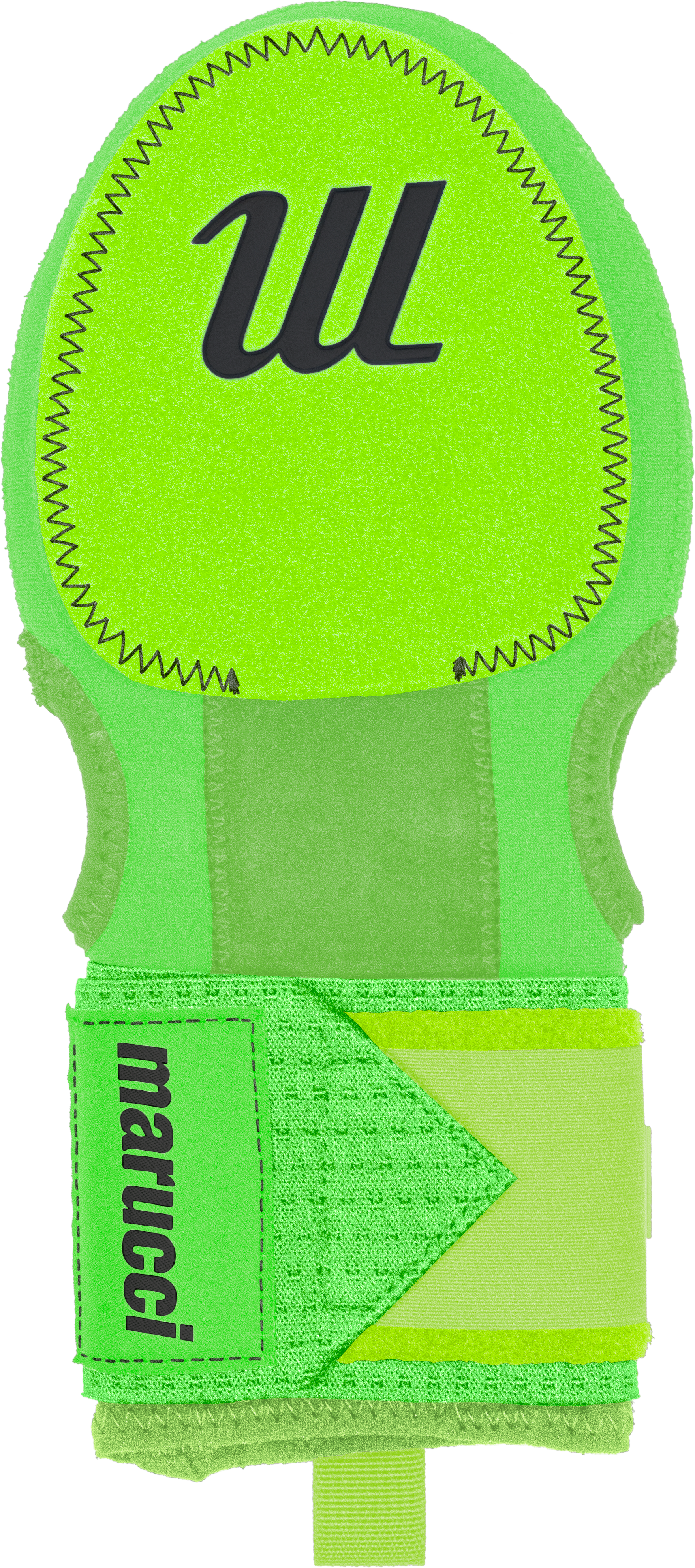 ADULT SLIDING MITT - Black/Neon Green - view02