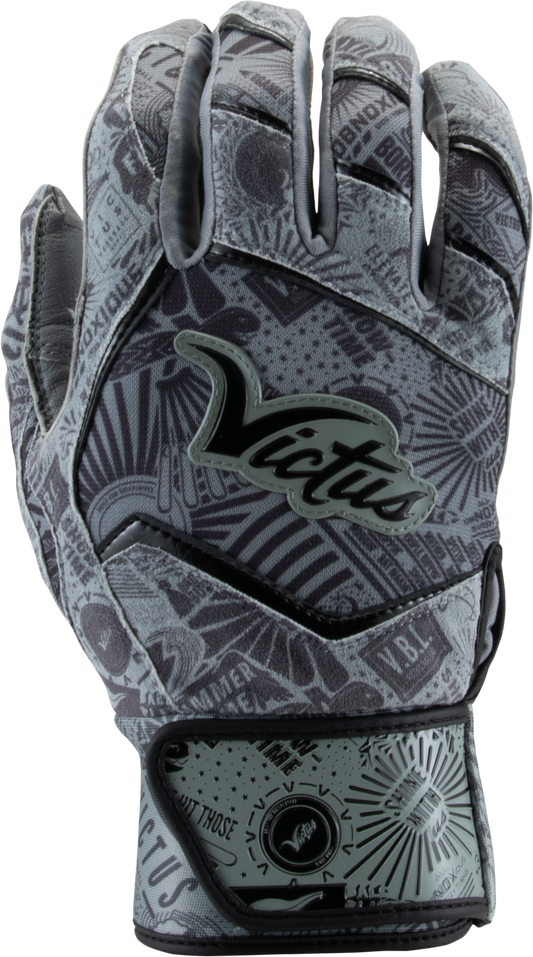 NOX BATTING GLOVES - Grey/Black